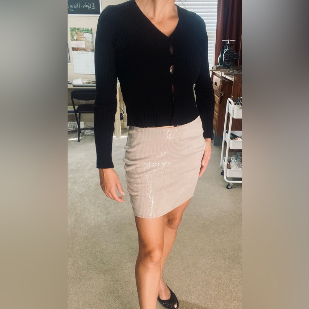 Gorgeous Bailey 44 Double-Layered Mini Skirt